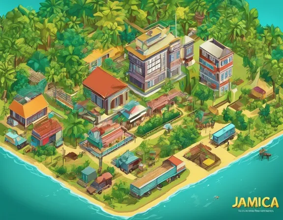 Jamaica in the spring image