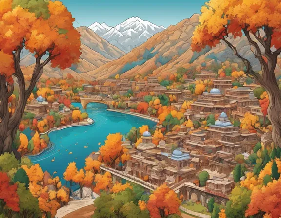 Jammu and Kashmīr in the fall image