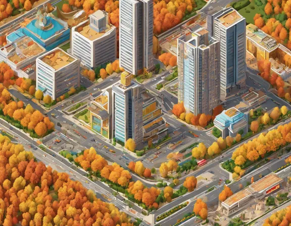 Jining (Shandong) in the fall image