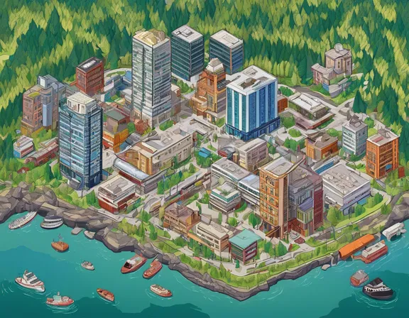 Juneau in the spring image