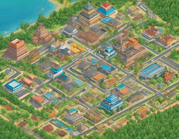 Kananga in the spring image