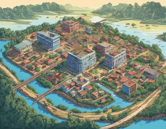 Kolwezi in the winter image