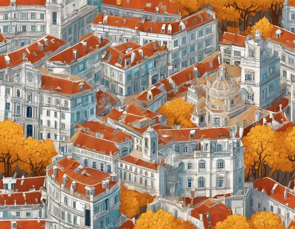 Lisbon in the fall image