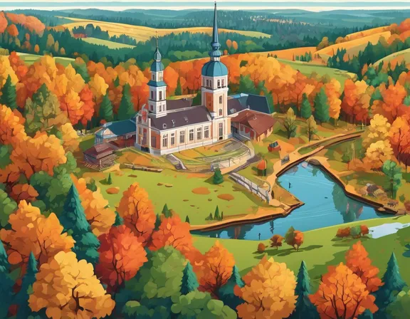 Lithuania in the fall image