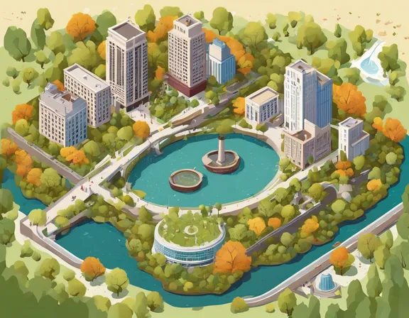 Little Rock in the spring image