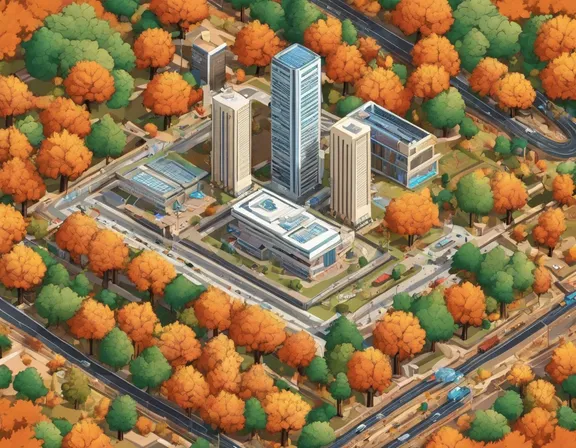 Lusaka in the fall image