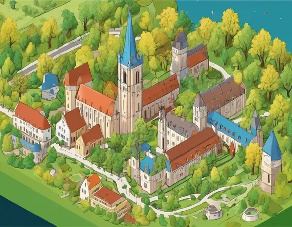 Luxembourg in the spring image