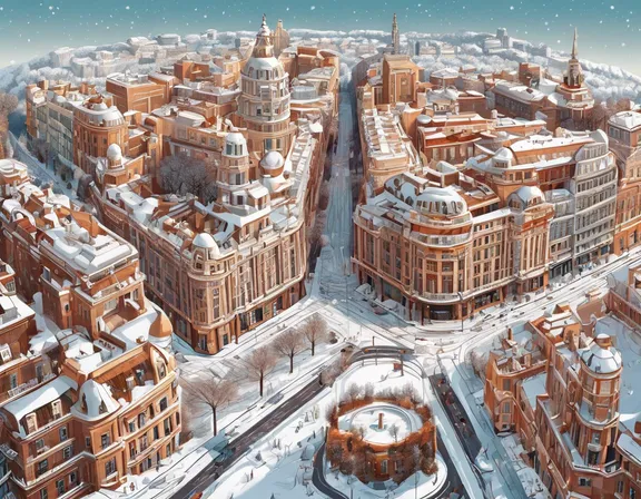 Madrid in the winter image