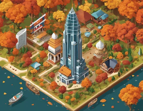 Malaysia in the fall image