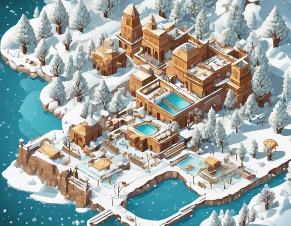 Mali in the winter image