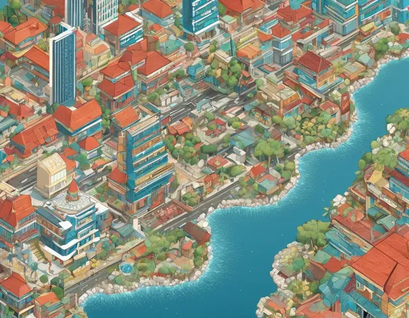 Manado in the winter image