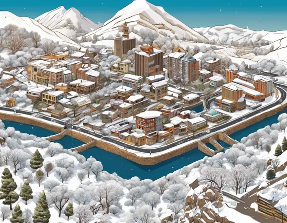 Maseru in the winter image