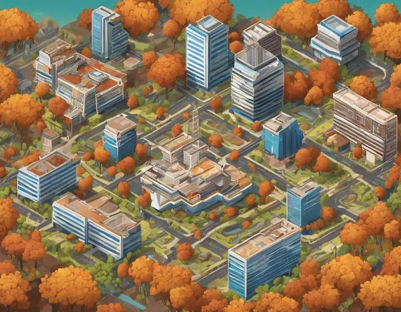 Mbuji-Mayi in the fall image