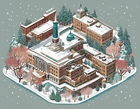 Missouri in the winter image