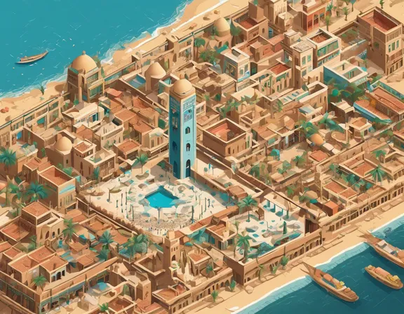 Mohammedia in the summer image