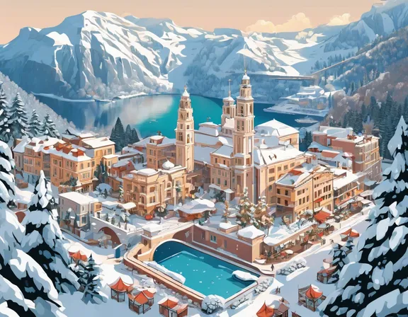 Monaco (country) in the winter image