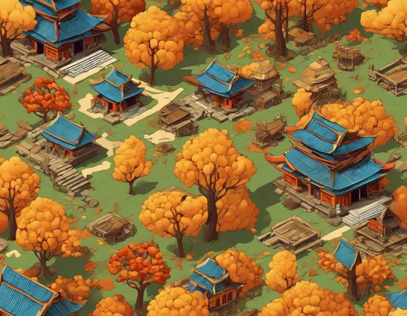 Mongolia in the fall image