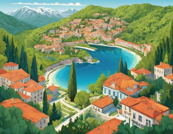 Montenegro in the spring image