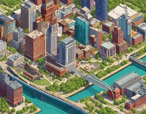 Nashville in the spring image