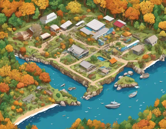 Nauru in the fall image