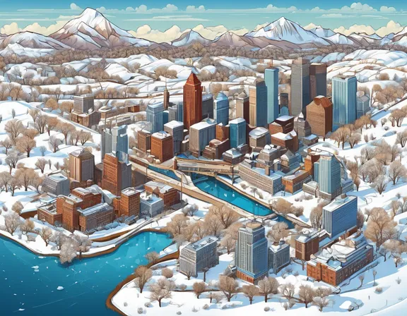 Nebraska in the winter image