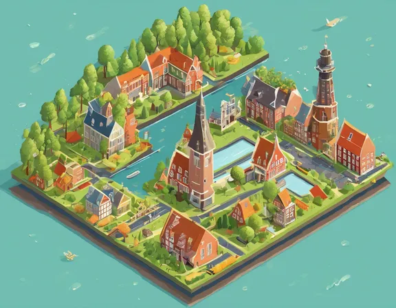 Netherlands in the summer image