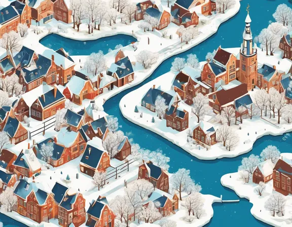 Netherlands in the winter image