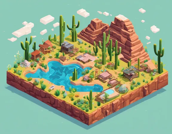 New Mexico in the spring image