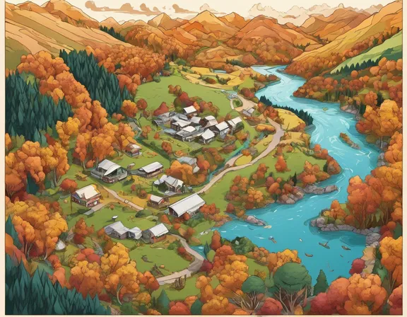 New Zealand in the fall image