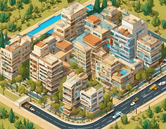 Nicosia in the summer image