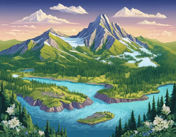 Northwest Territories in the spring image