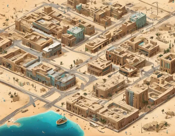 Nouakchott in the winter image