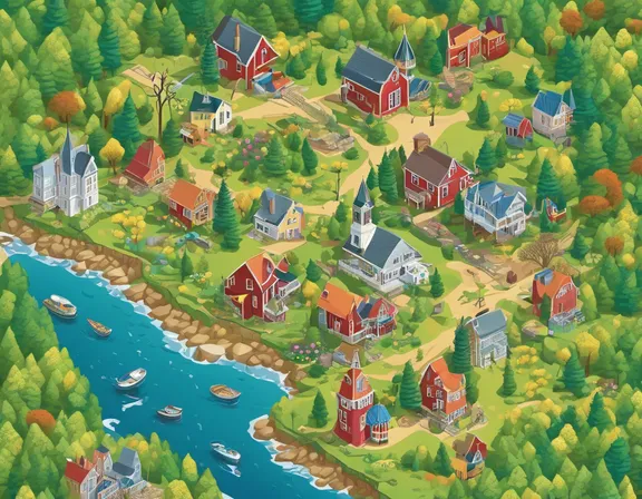 Nova Scotia in the spring image