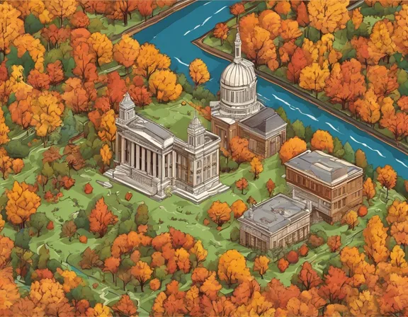 Ohio in the fall image