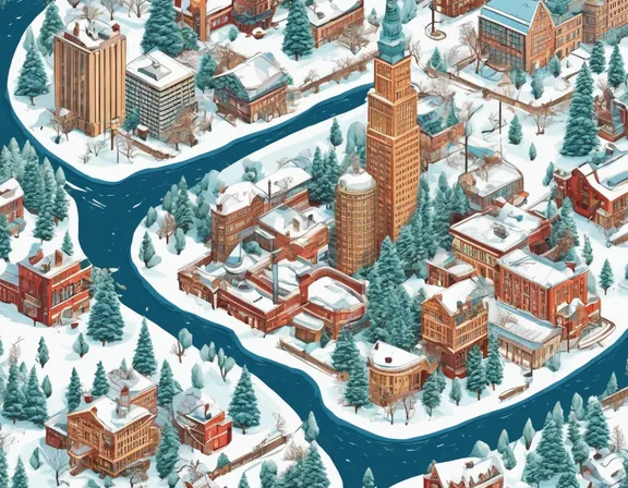 Ohio in the winter image