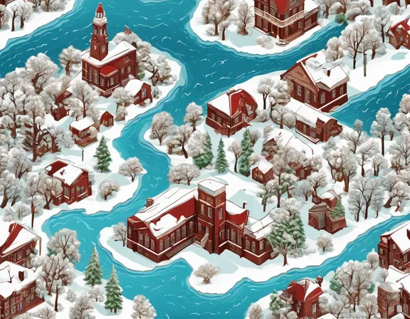 Oklahoma in the winter image