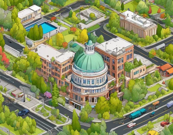 Olympia in the spring image