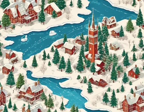 Ontario in the winter image