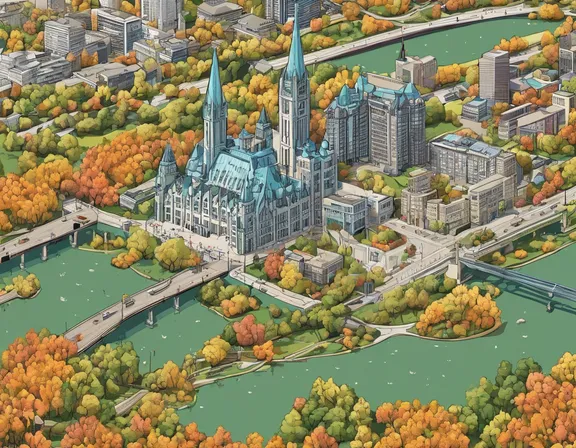 Ottawa in the spring image