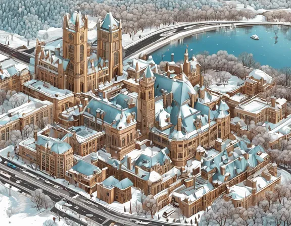 Ottawa in the winter image