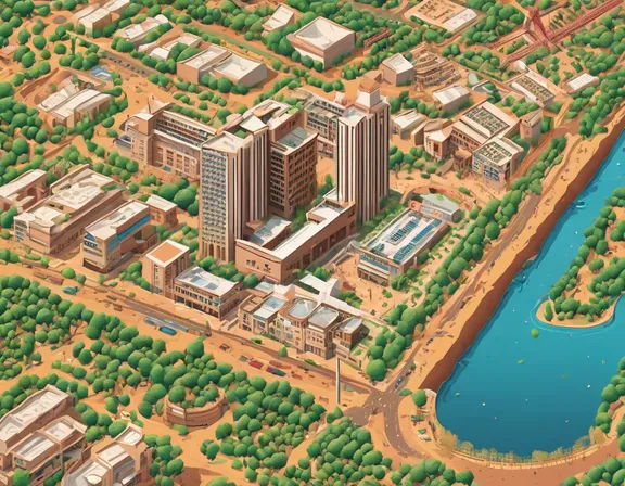 Ouagadougou in the winter image