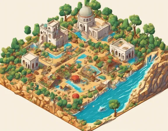 Palestine in the summer image