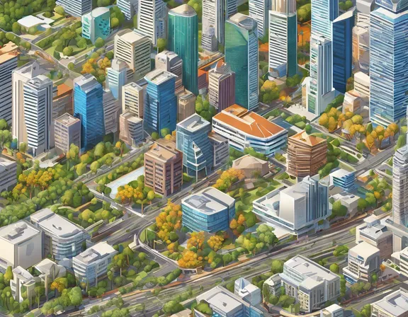 Perth in the spring image