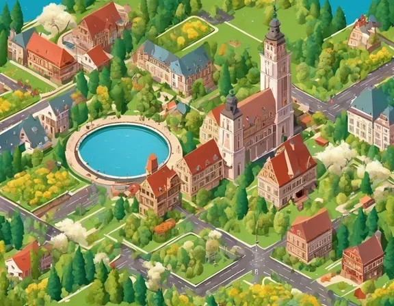 Poland in the spring image