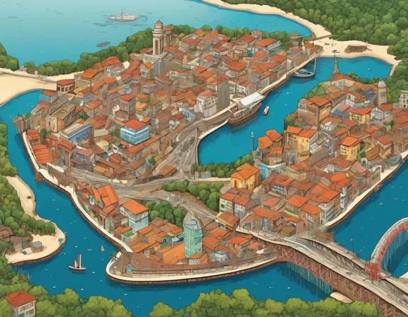 Porto-Novo in the winter image