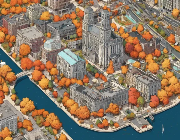 Providence in the fall image