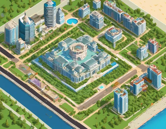 Qinhuangdao in the summer image