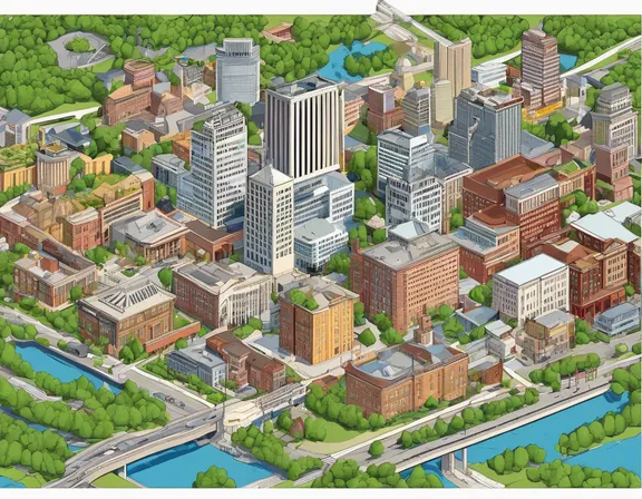 Richmond VA in the spring image