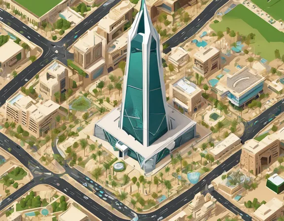 Riyadh in the spring image