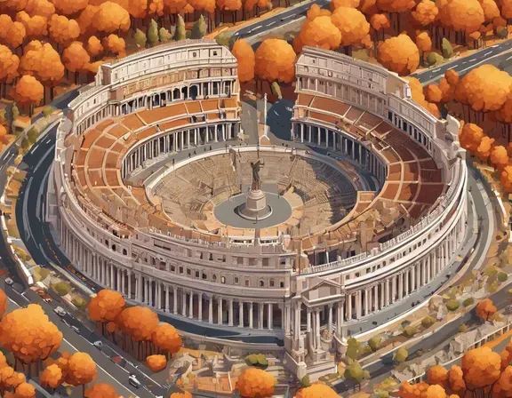 Rome in the fall image